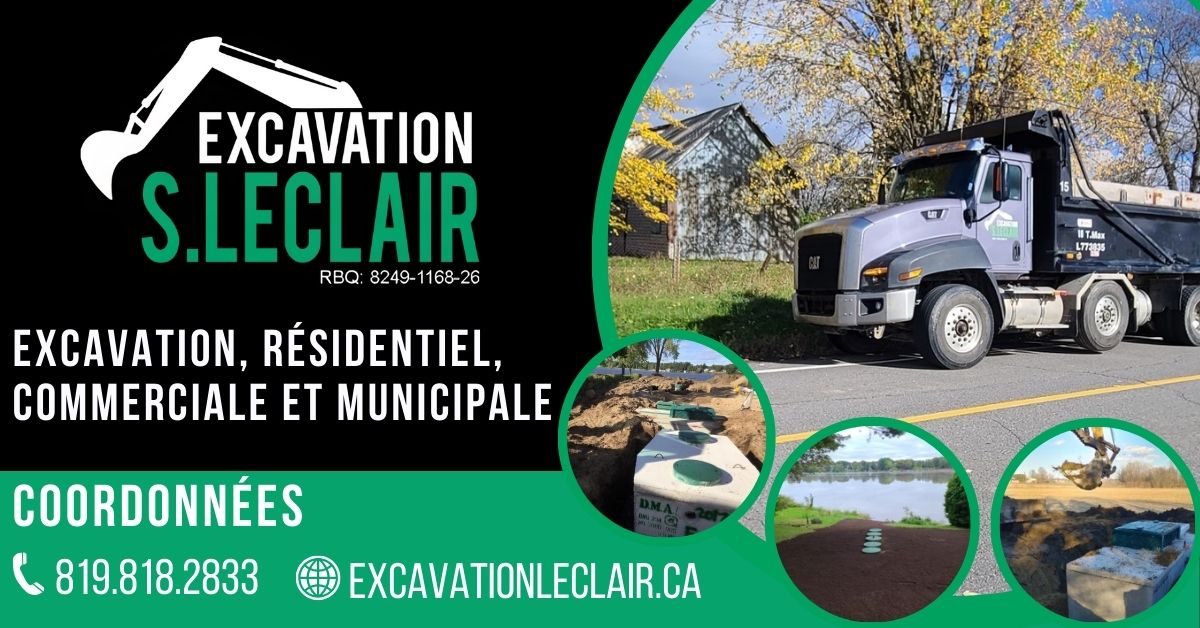 Spécialiste en installation septique à Victoriaville