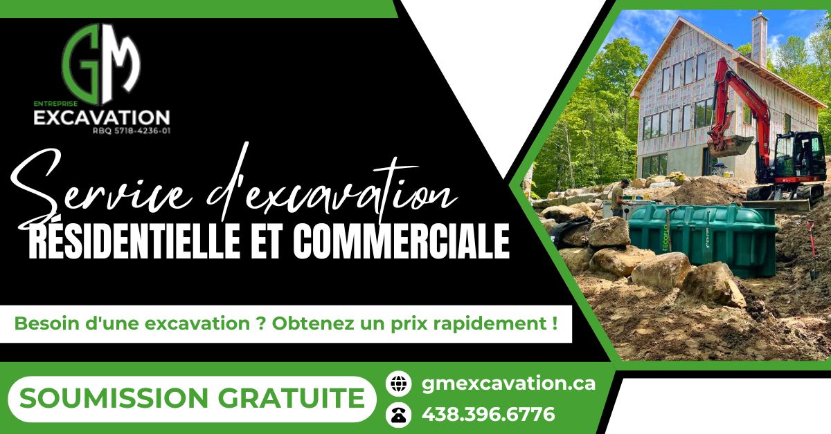Spécialiste en installation septique à Saint-Eustache