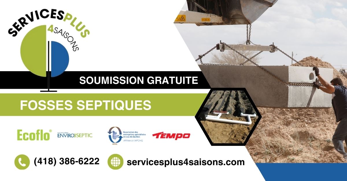 Spécialiste en installation septique à Saint-Georges