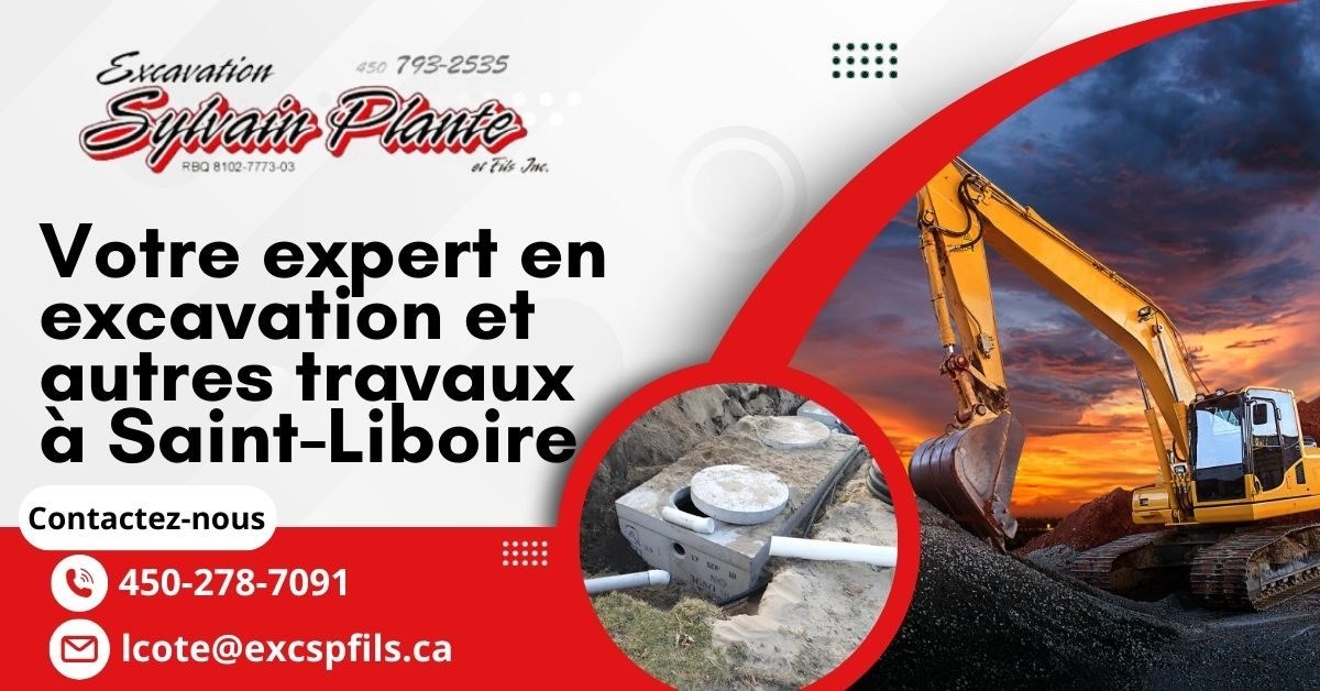 Bannière Excavation Sylvain Plante